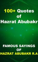 Hazrat Abu Bakr Quotes – Aqwal Zareen in Urdu poster