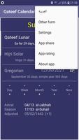 Qateef Calendar screenshot 1