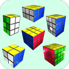 Rubik's Cube  game- 3D-icoon