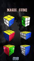 Rubik's Cube  game- 3D-poster