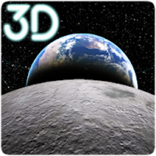 Earth & Moon in HD 3D Wallpapers Pro