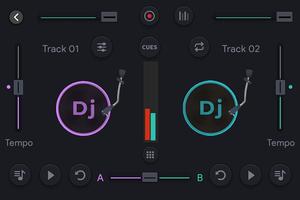 DJ Mixer - 3D DJ App Affiche