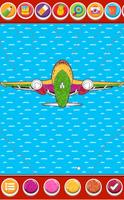 coloring plane airline screenshot 3