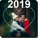 Blur background for Valentine's Day aplikacja