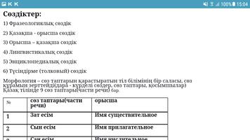 Правила Казахского языка capture d'écran 3