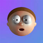 Stretchy face icon