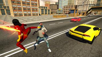 SpeedStar Flash Girl: Flash Lightning Superhero screenshot 3