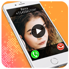 Flash Video Ringtone- Color Call Screen Themes icono