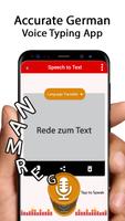 German Speech to Text – Voice to Text typing App captura de pantalla 2