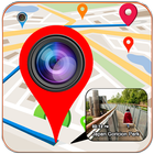 GPS Map Camera - Auto Date Time, Photo Location icône