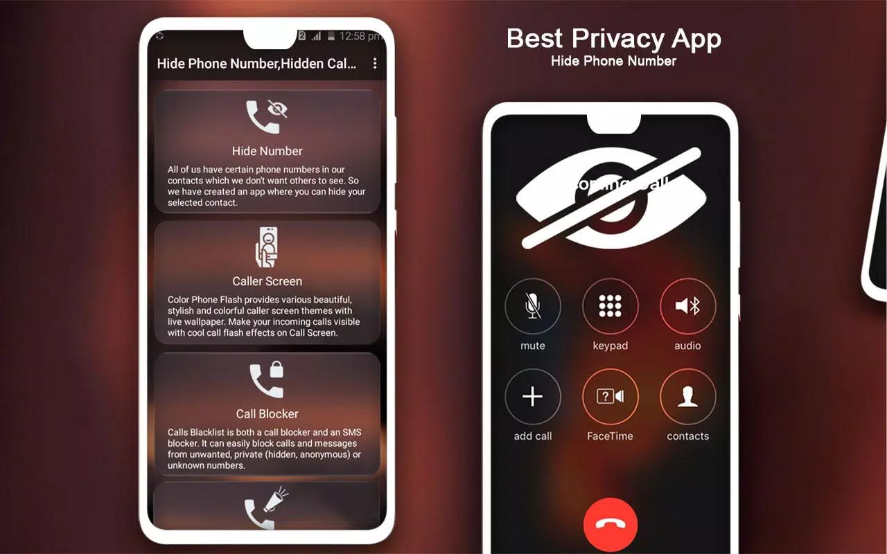 Hide Phone Number,Hidden Call & Private Call Block APK for Android Download