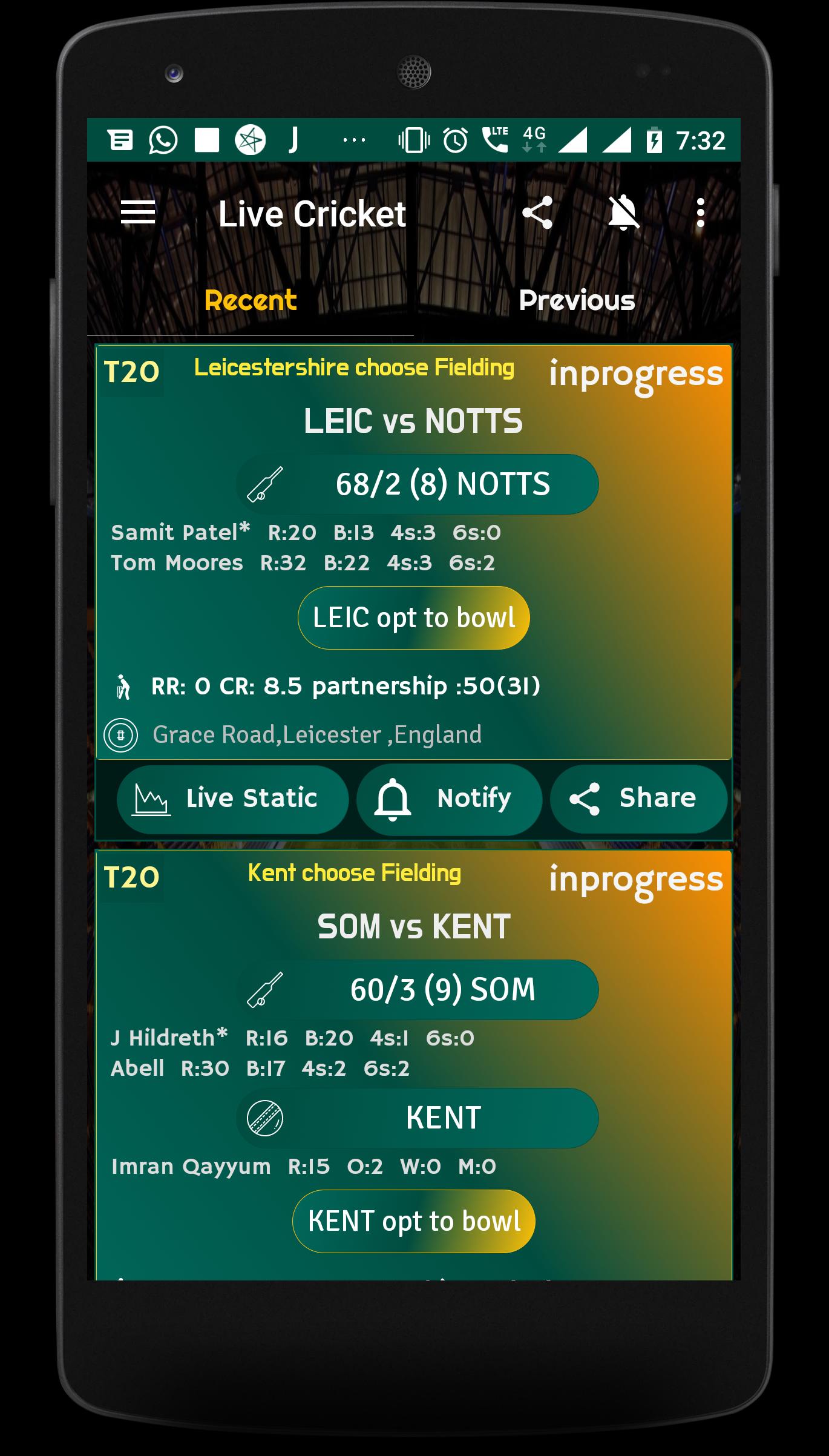 Live Cricket for Android - APK Download