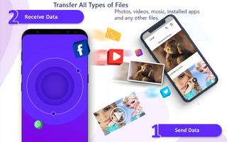 Phone Clone with File Transfer & Data Sharing capture d'écran 1