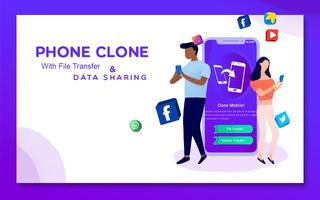 Phone Clone with File Transfer & Data Sharing capture d'écran 3