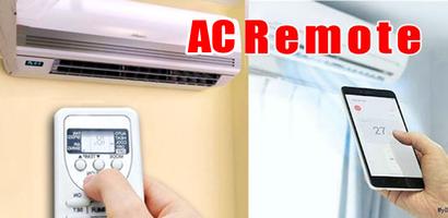 Universal AC Remoto Controle Cartaz