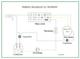 AC Wiring Diagram Affiche