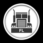 Florida CDL Test Prep أيقونة