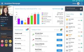 Accenture NewsPage SFA 8.0 syot layar 2