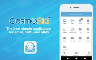 App for Gmail SMS etc：CosmoSia poster