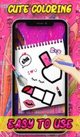 Beauty Coloring Book - Fashion & Accessories Affiche