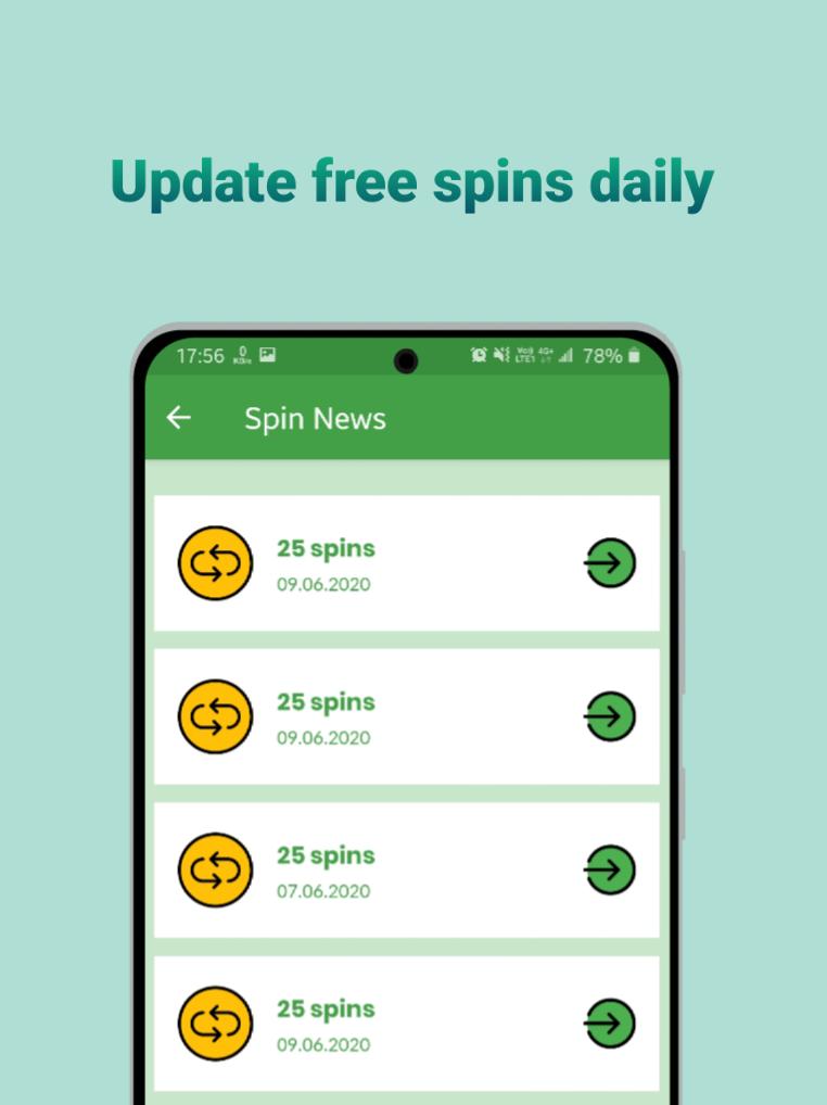 Free coin and spin daily Free coin and spin daily