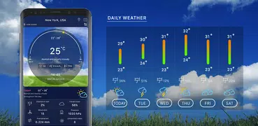 天氣預報：天氣頻道和雷達