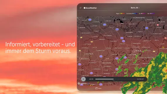 AccuWeather: Wetterradar