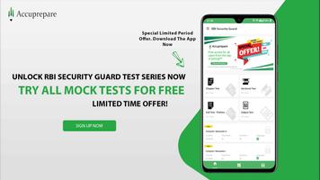 RBI Security Guard Exam: Online Mock Tests App Cartaz