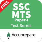 SSC MTS Paper-I Exam: Free Online Mock Tests App ícone