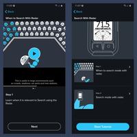 1 Schermata AccuRad PRD Training App