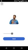 Cricketer Emoji - Sticker App скриншот 1