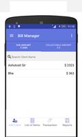 Bill Manager screenshot 1