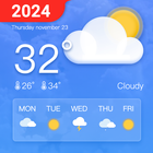 實時天氣預報：2021年準確的天氣 圖標