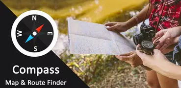 Accurate Compass on World Map -Compass Navigation