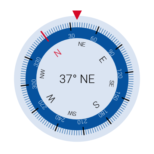 Accurate Compass on World Map -Compass Navigation