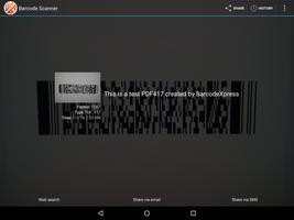 Accusoft Barcode Scanner capture d'écran 1