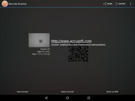 Accusoft Barcode Scanner screenshot 2