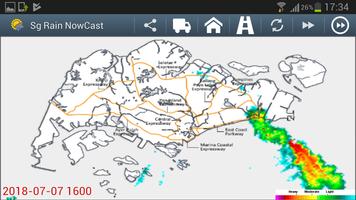 Sg Rain NowCast capture d'écran 1