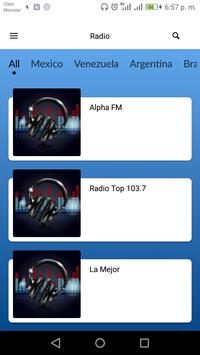 latin music radio screenshot 1