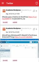 Academia Wordpress screenshot 1