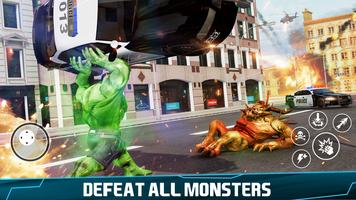 Poster Muscle Hero Incredible Monster