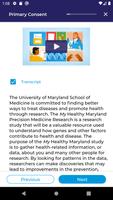 My Healthy Maryland imagem de tela 1