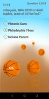 Trivi Basketball Quiz Game Plakat