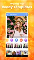 音楽付きの写真のスライドショー スクリーンショット 1