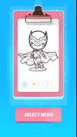 پوستر Superhero DIY