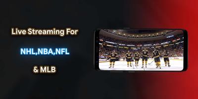 Live Streaming NHL & NBA imagem de tela 1