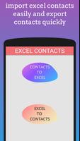 Excel To Contacts - import xls captura de pantalla 2