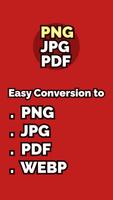 Image Converter - PNG JPG PDF Affiche