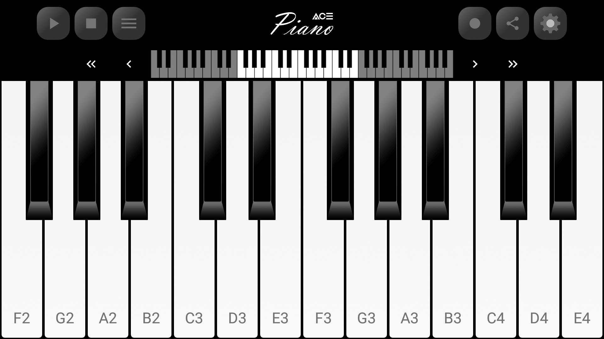 Пианино где можно играть. Клавиатура фортепиано с цифрами. C4 на пианино. F2 где на пианино.