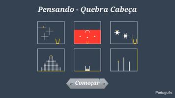 Pensando - Quebra Cabeça Cartaz